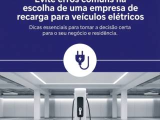 Evite erros comuns na escolha de uma empresa de recarga para veículos elétricos