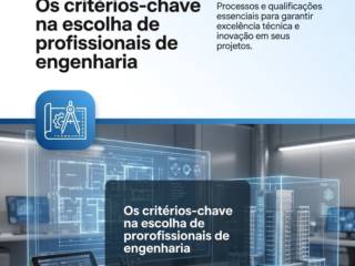 Os critérios-chave na escolha de profissionais de engenharia