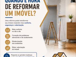 Reforma: quando é hora de renovar um imóvel?