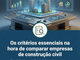 Os critérios essenciais na hora de comparar empresas de construção civil