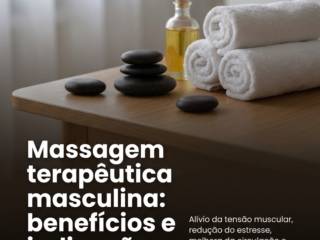 Massagem terapêutica masculina: benefícios e indicações