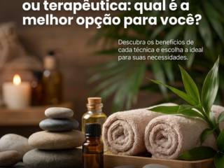 Massagem relaxante ou terapêutica: qual é a melhor opção para você?