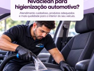 Por que escolher a Nivaclean para higienização automotiva?