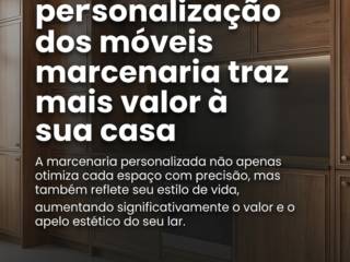 Por que a personalização dos móveis marcenaria traz mais valor à sua casa
