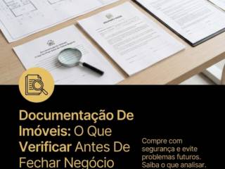 Documentação De Imóveis: O Que Verificar Antes De Fechar Negócio