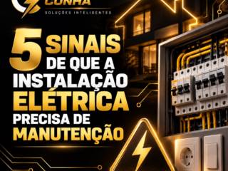 5 sinais de que a instalação elétrica precisa de manutenção