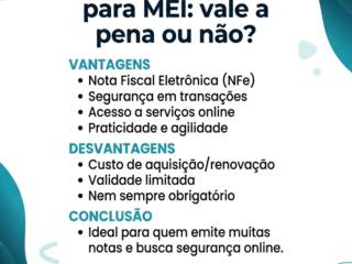 Certificado Digital para MEI: vale a pena ou não?