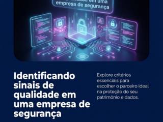 Identificando sinais de qualidade em uma empresa de segurança