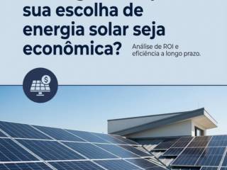 Como garantir que sua escolha de energia solar seja econômica?