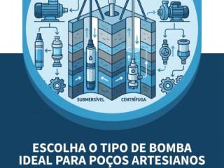 Escolha o tipo de bomba ideal para poços artesianos