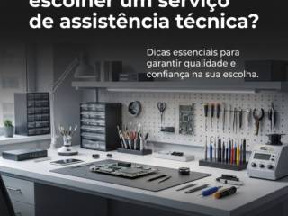 O que considerar ao escolher um serviço de assistência técnica?