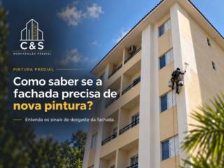 Como saber se a fachada precisa de nova pintura