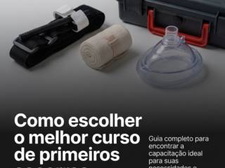 Como escolher o melhor curso de primeiros socorros
