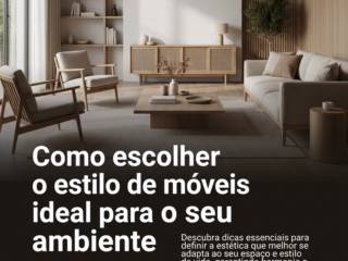 Como escolher o estilo de móveis ideal para o seu ambiente