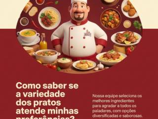 Como saber se a variedade dos pratos atende minhas preferências?
