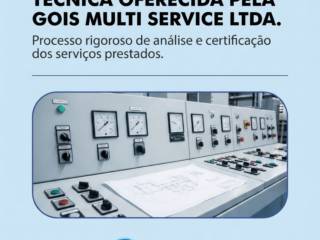 Avaliando a qualidade técnica oferecida pela Gois Multi Service Ltda.