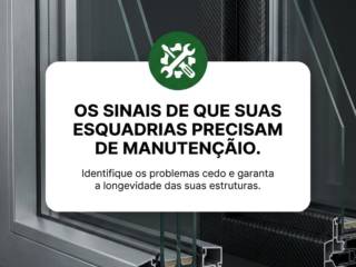 Os sinais de que suas esquadrias precisam de manutenção