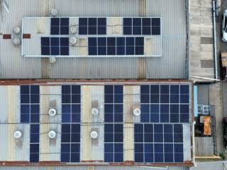 Instalação Comercial realizada em Empresa de Pintura Eletrostática em Itu