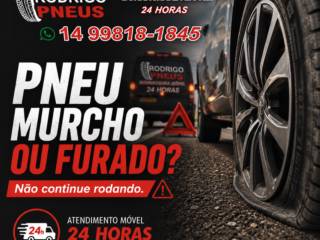 Por que não rodar com o pneu murcho ou furado?