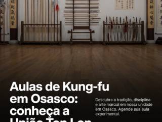 Aulas de Kung-fu em Osasco: conheça a União Ton Lon
