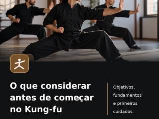 O que considerar antes de começar no Kung-fu