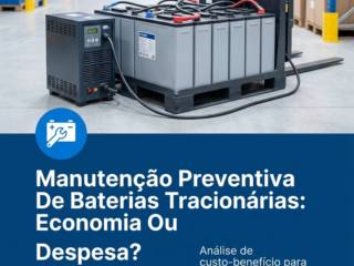 Manutenção Preventiva De Baterias Tracionárias: Economia Ou Despesa?