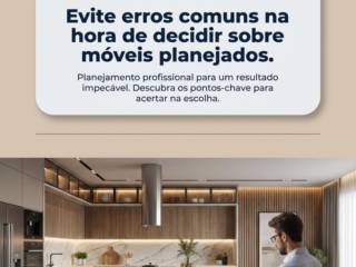 Evite erros comuns na hora de decidir sobre móveis planejados