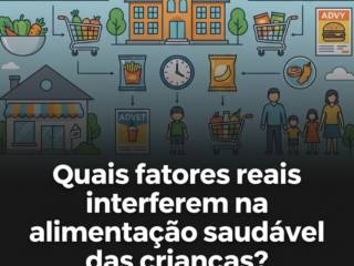 Quais fatores reais interferem na alimentação saudável das crianças?