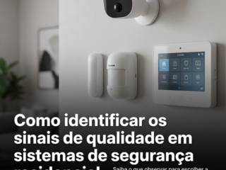 Como identificar os sinais de qualidade em sistemas de segurança residencial