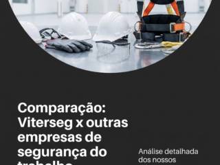 Comparação: Viterseg x outras empresas de segurança do trabalho