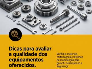 Dicas para avaliar a qualidade dos equipamentos oferecidos