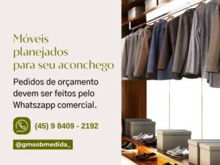Móveis planejados para seu aconchego