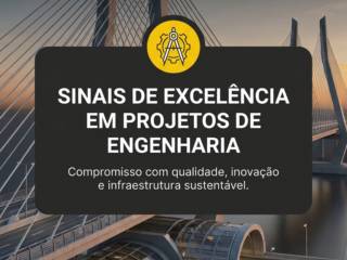Sinais de excelência em projetos de engenharia