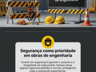 Segurança como prioridade em obras de engenharia
