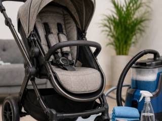 Quais os benefícios da higienização de carrinho de bebê?