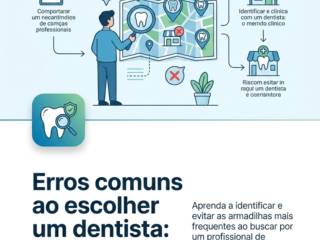 Erros comuns ao escolher um dentista: como evitar?