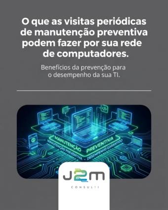 O que as visitas periódicas de manutenção preventiva podem fazer por sua rede de computadores