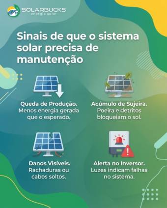 Sinais de que o sistema solar precisa de manutenção