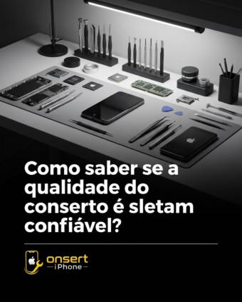 Como saber se a qualidade do conserto é confiável?