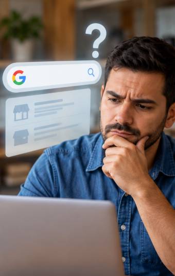 Por que minha empresa não aparece no Google?