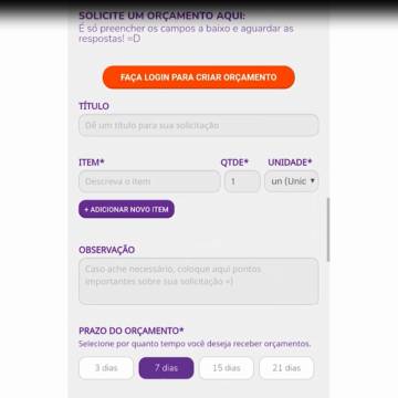 ORÇAMENTOS 4