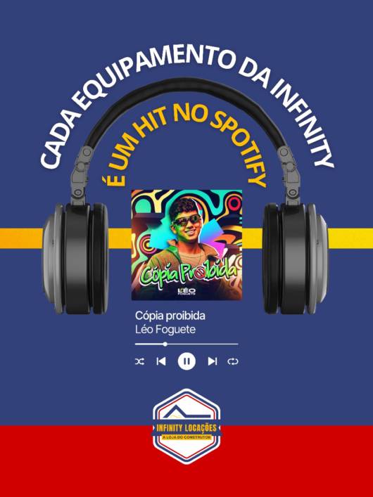 Sua obra no ritmo certo com a Infinity Locações