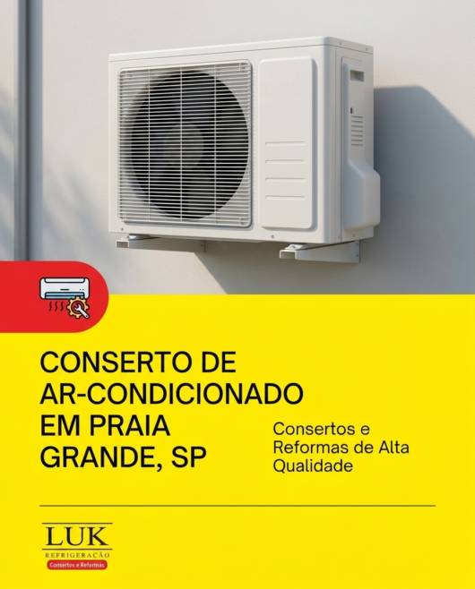 Conserto de ar-condicionado em Praia Grande, SP