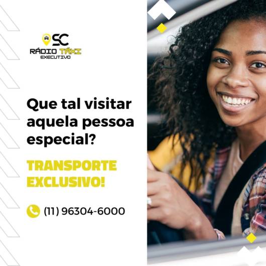 Táxi para visitas e compromissos em Barueri
