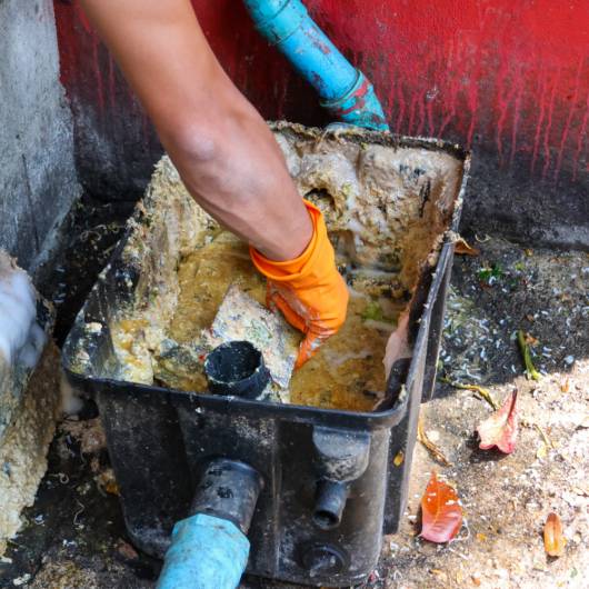 Limpeza e desentupimento de caixa de gordura em Jaú