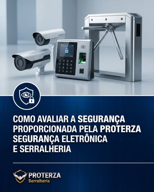 Como avaliar a segurança proporcionada pela Proterza Segurança Eletrônica e Serralheria