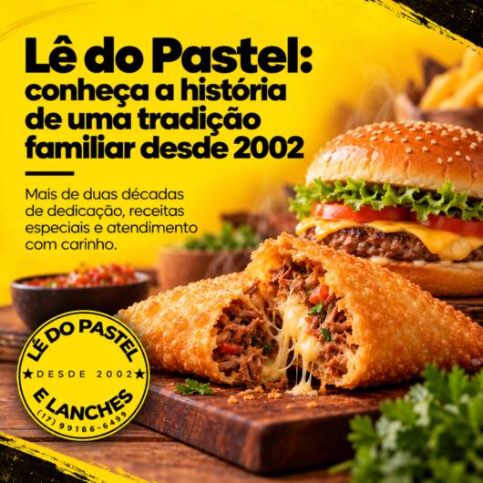 Lê do Pastel: conheça a história de uma tradição familiar desde 2002