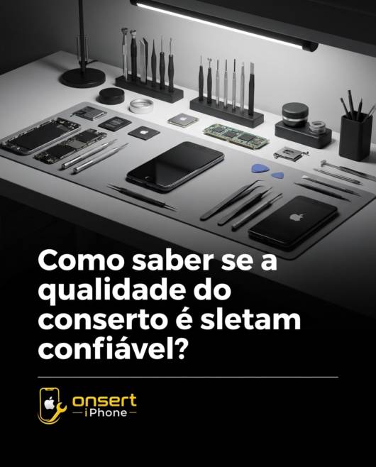 Como saber se a qualidade do conserto é confiável?