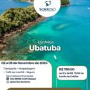 Confira o evento Excursão para Ubatuba no feriado de Finados 02/11 a 03/11 por Sorriso Turismo em Bauru, SP