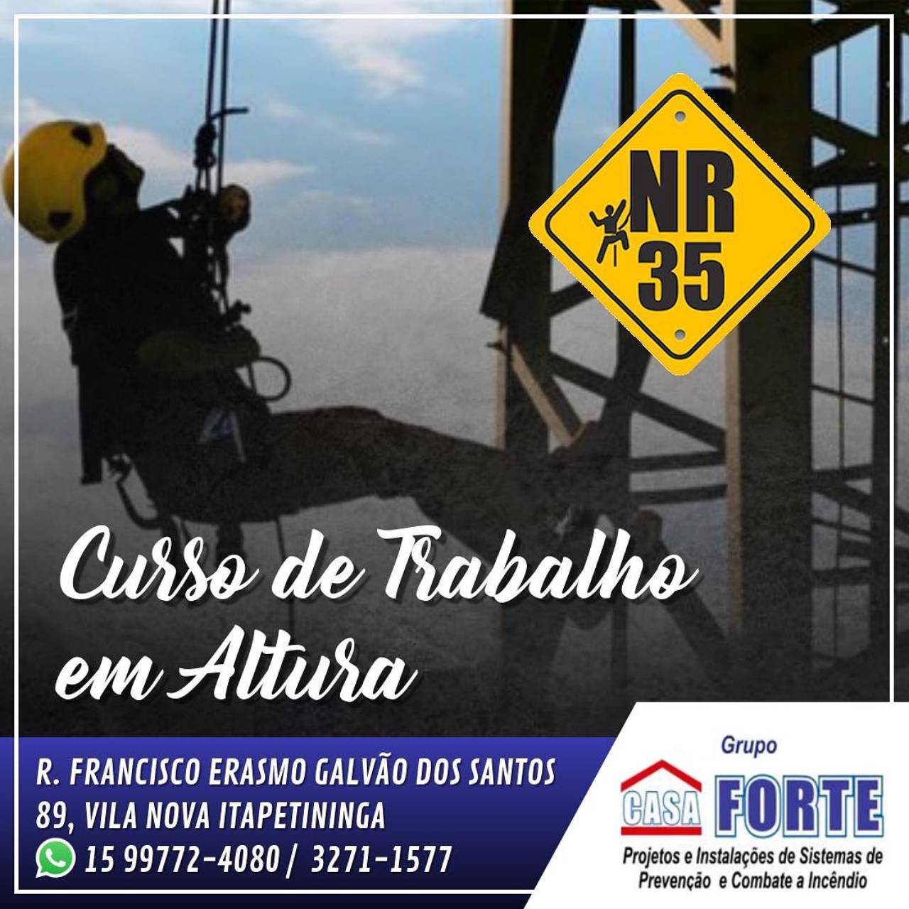 Blog - Treinamento NR 35 - Trabalho em altura em São paulo